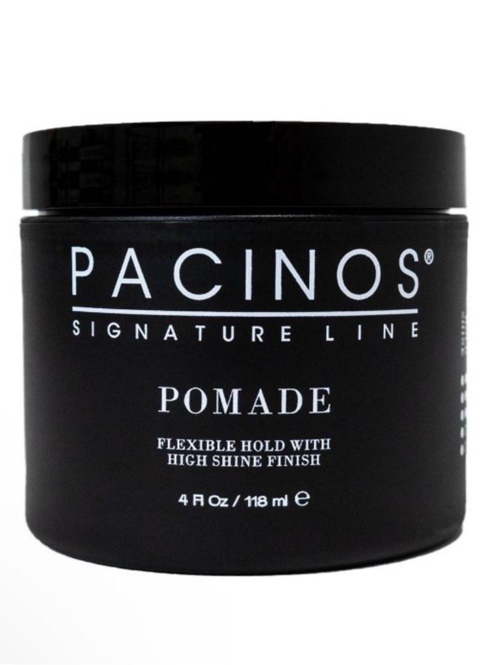 Pacinos Pomade - Flexible Hold with High Shine Finish 4 Fl. Oz/118 ml